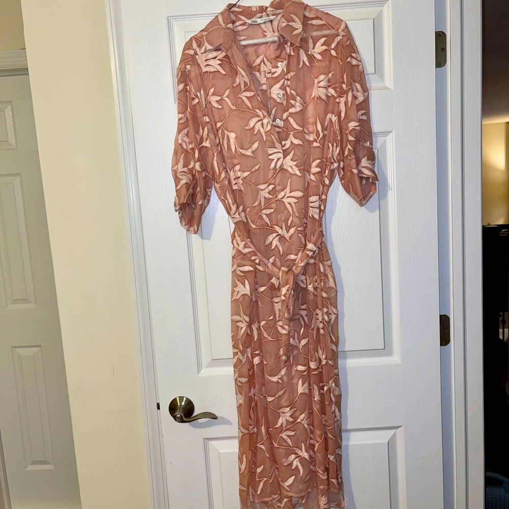 Zara Shirt Dress